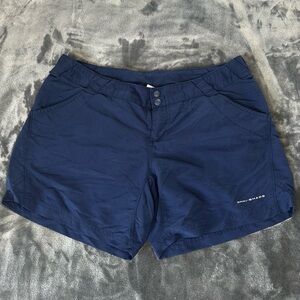 Columbia Navy Omni-Shade Women’s Active Shorts